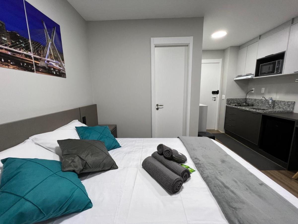 Apartamento Studio No Ultimo Andar A 3 Min Da Estacao Bras *